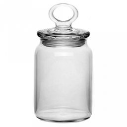 Банка стеклянная прижимная крышка "Китчен Слим" 0,86л, д8см, h13,5см, Pasabahce (Россия)