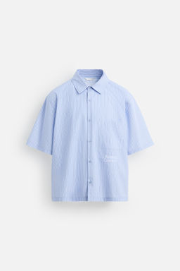 TEXT STRIPE SHIRT - Zara фото 7