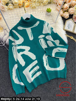 Пуловер женский с принтом - Bruno фото 2