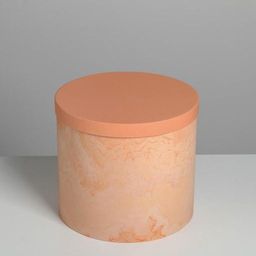 Набор шляпных коробок для цветов 5 в 1 Мрамор, 14 13 см - 22 19,5 см - Дарите счастье фото 3