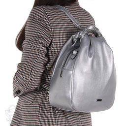 Рюкзак женский 6213-1 silver Velina Fabbiano-Safenta/30  фото 3