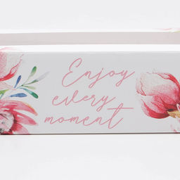 Цена за 5 шт. Коробка для макарун, кондитерская упаковка «Enjoy», 18×5.5×5.5 см