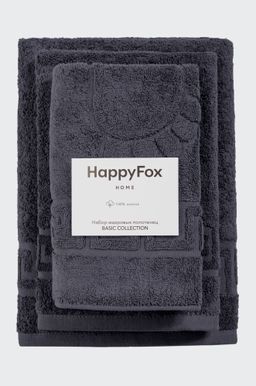 Набор махровых полотенец 3 шт Happy Fox Home  фото 6