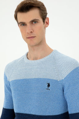 Мужской темно-синий свитер - U.s. polo assn фото 2