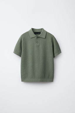 POLO B?SICO PUNTO CANAL? / Khaki claro
