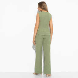 Брюки Изящной походкой (green) - Charutti фото 5