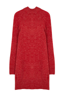 TRENDYOLMILLA Antrasit Mini Boy Triko Yunlu Elbise TWOAW25EL00017 фото 7