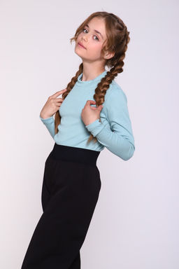 Джемпер "лапша" стойка арт. 13288