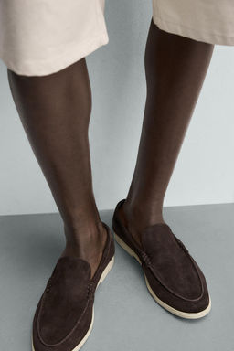 MOCAS?N PIEL CASUAL / Chocolate - Zara фото 3