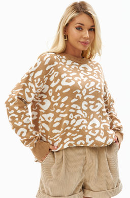 Женский свитер оверсайз Happyfox