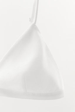 MODAL TRIANGLE BRALETTE - Zara фото 6