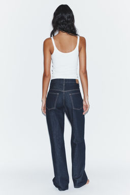 JEANS RECTOS TRF TIRO BAJO / Azul - Zara фото 4