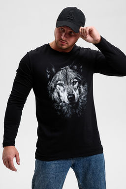 8514/1 Футболка с длинным рукавом мужская