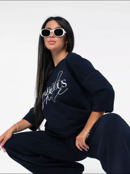 Костюм "Надпись" синий