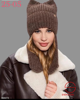 Зимняя шапка для девушки