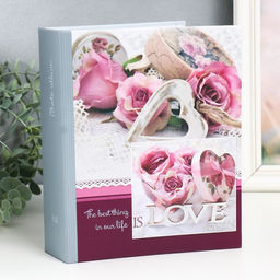 Фотоальбом на 200 фото 10×15 см «Любовь», 50 листов