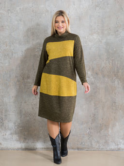 Платье 1370 хаки - Novita фото 2