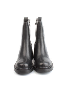 04-M3-L806 BLACK Ботинки зимние женские (натуральная кожа, натуральный мех) - Фабричный китай фото 9