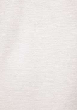 Beyaz Uzun Kollu Basic Tisort - Mavi фото 6