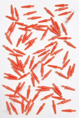 Фурнитура "Носики для игрушек" 10*3,5 мм "Морковка прямая" (100 шт) SF-1630