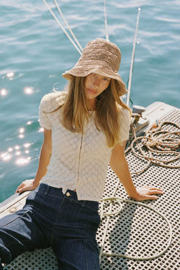 TEXTURED KNIT TOP - Zara фото 8