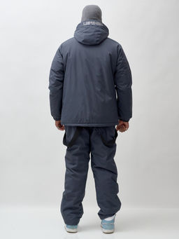 Горнолыжный костюм мужской зимний темно-серого цвета 3710TC - Mtforce фото 34