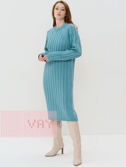 Платье женское 5232-2512. 4300851 грозовое небо