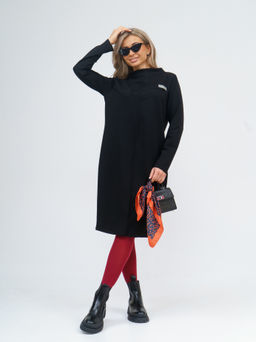 854 Платье "черный"