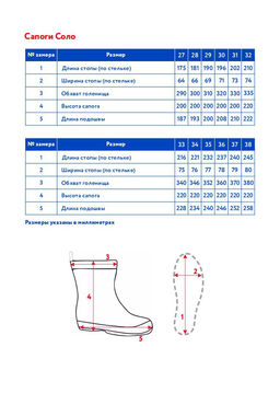 Резиновые сапоги детск. Соло - Oldos фото 6