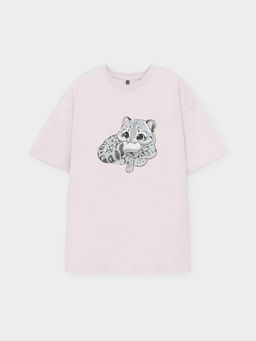 КР 302871/розовый 4144 к619 фуфайка (футболка) для дев