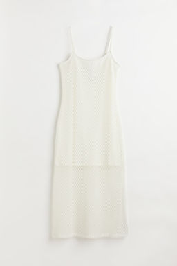 Vestido efecto crochet