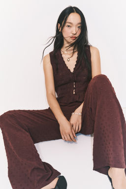 Chaleco en punto pointelle - H&m фото 2