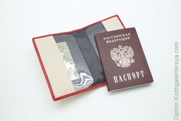 Женская кожаная обложка для паспорта Sergio Valentini СВ 8003-005/2  фото 3