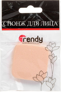 "Trendy" PF-43 Спонж-пуховка большая квадратная