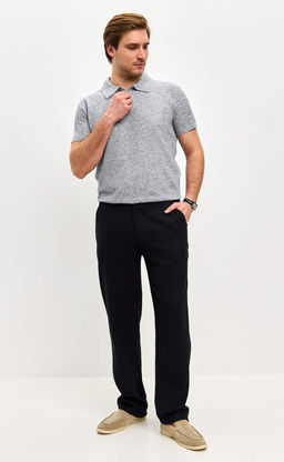 Брюки лен P511-0852Rus navy