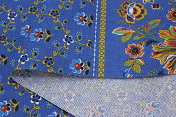 Рогожка Ализарин цв.синий, ш.1.5м, хлопок-100%, 160гр/м.кв - Купава фото 6