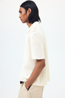 Camisa en punto calado Regular Fit - H&m фото 10