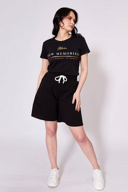 Футболка М323044Па Черный - Елена фото 5