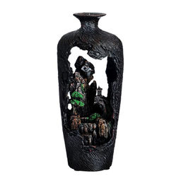 Подставка для благовоний TAKE IT EASY «Ваза», набор благовоний конусы, стелющийся дым, 29×13×12 см