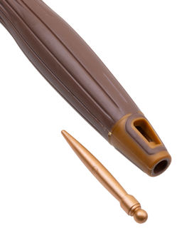 Kristaller Термобрашинг для укладки волос / Ceramic + Ionic TG-X16/43, 43 мм, коричневый  фото 4