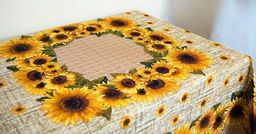 Подсолнухи - гобеленовая скатерть 135х210 см - Гобеленглавснаб фото 2