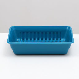 Туалет глубокий с сеткой 36×25×9 см, синий