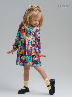 Платье Моана коты в горошек - Sovalina фото 18