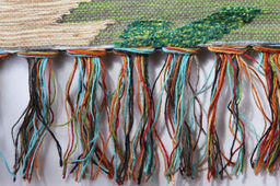 Гобелен (100*80см) состав: джут, хлопок № Гб1159 - Ганг фото 3