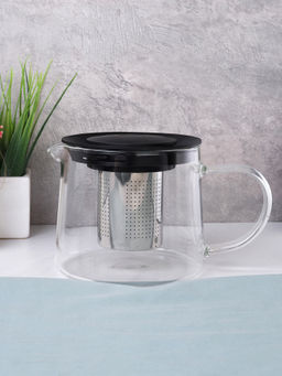 Чайник 600 мл жаропрочное стекло / 9456 /уп 60/* с нейлоновой крышкой - Галеонтрейд фото 2