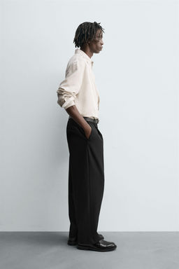STRIPED RELAXED FIT SHIRT - Zara фото 4