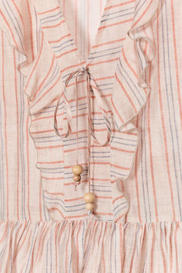 BLUSA RAYAS VOLANTES / rayas - Zara фото 9
