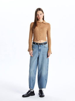 Straight Fit Kad?n Jean Pantolon