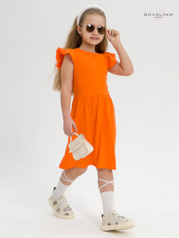 Платье Феечка оранжевая - Sovalina фото 13