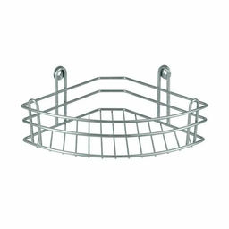 _Полка 1-ярусная угловая для ванной арт. RUS-385023-1 Zn (30266)